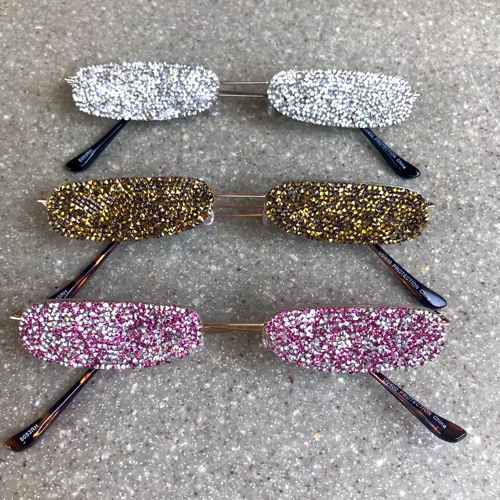 Trendy fashion retro sunglasses
